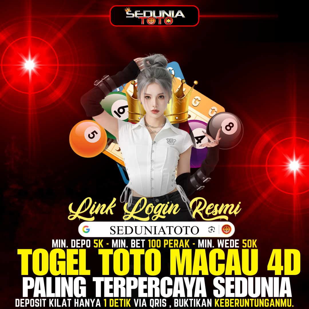 SEDUNIATOTO > Platform Agen Toto Online Mudah Menang Togel 4D Toto Macau Jitu